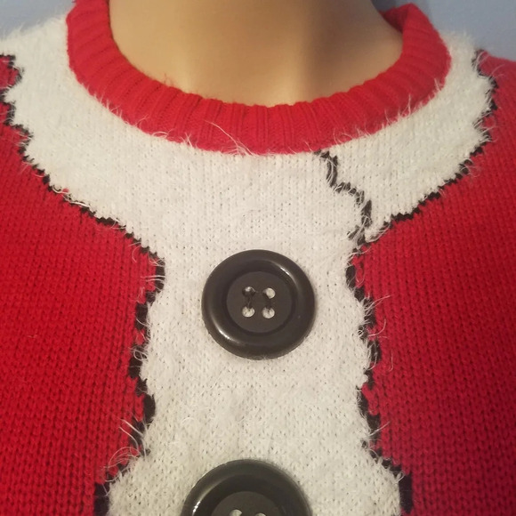 Merry Christmas Santa suit ugly sweater Size S - Picture 2 of 3